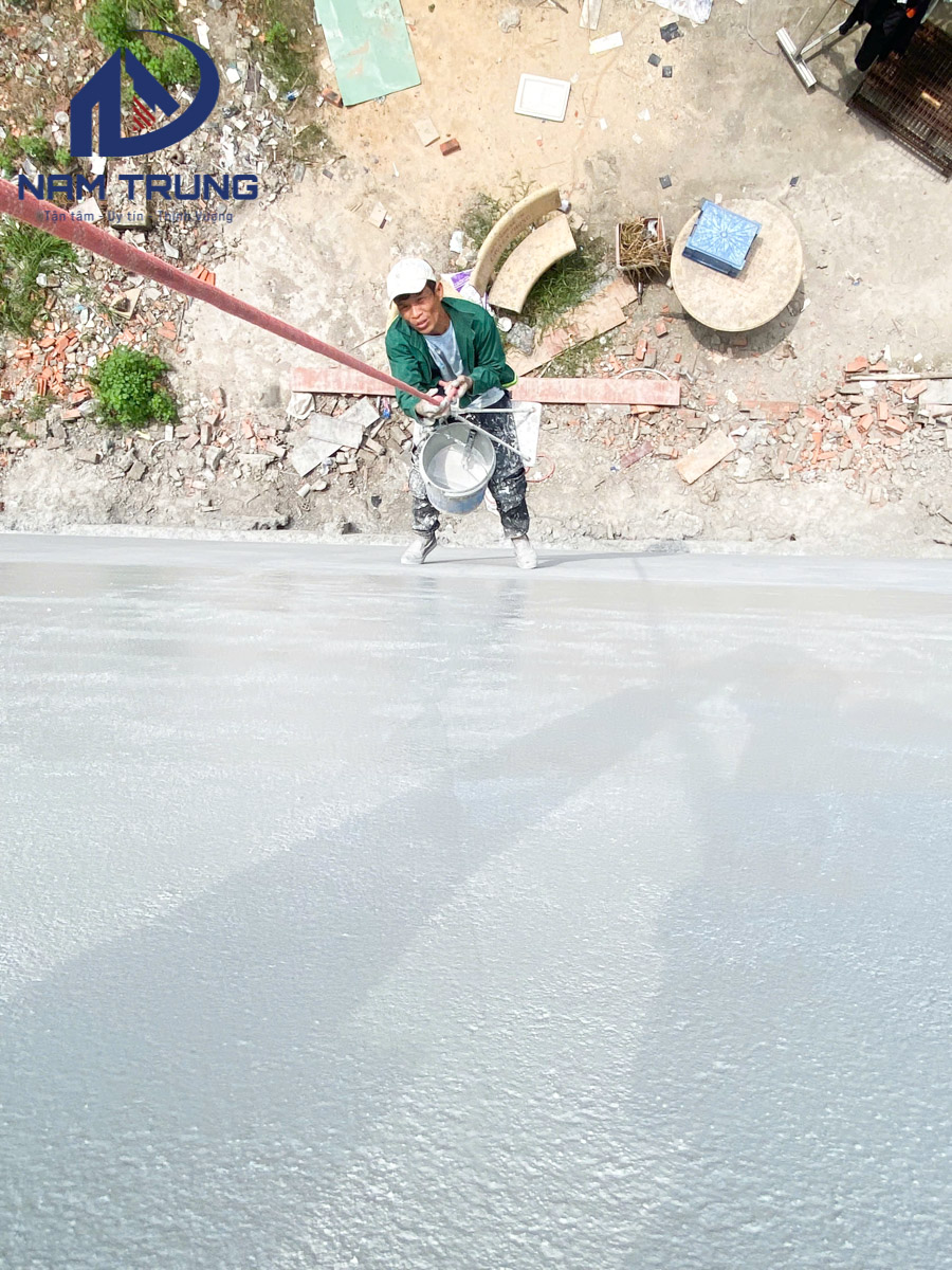 Tiến độ thi công xây dựng nhà phố 1 trệt 2 lầu 4x16m – Nhà chị Thảo tại Quận Bình Tân