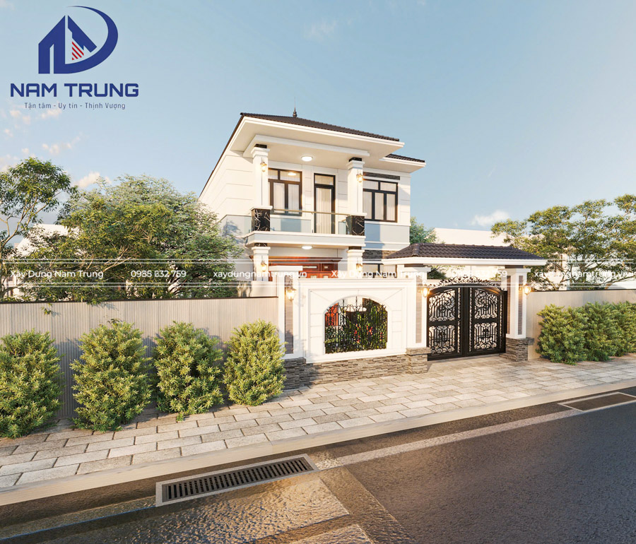 Chi phí xây dựng nhà 2 tầng 100m2