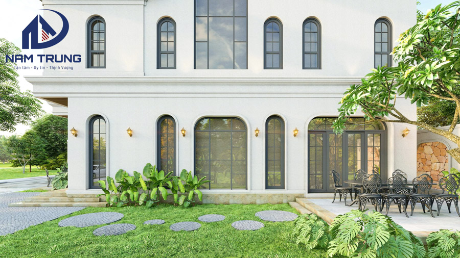 Mẫu thiết kế biệt thự 3 tầng 7 x 18m nhà anh Đá Quận 9 