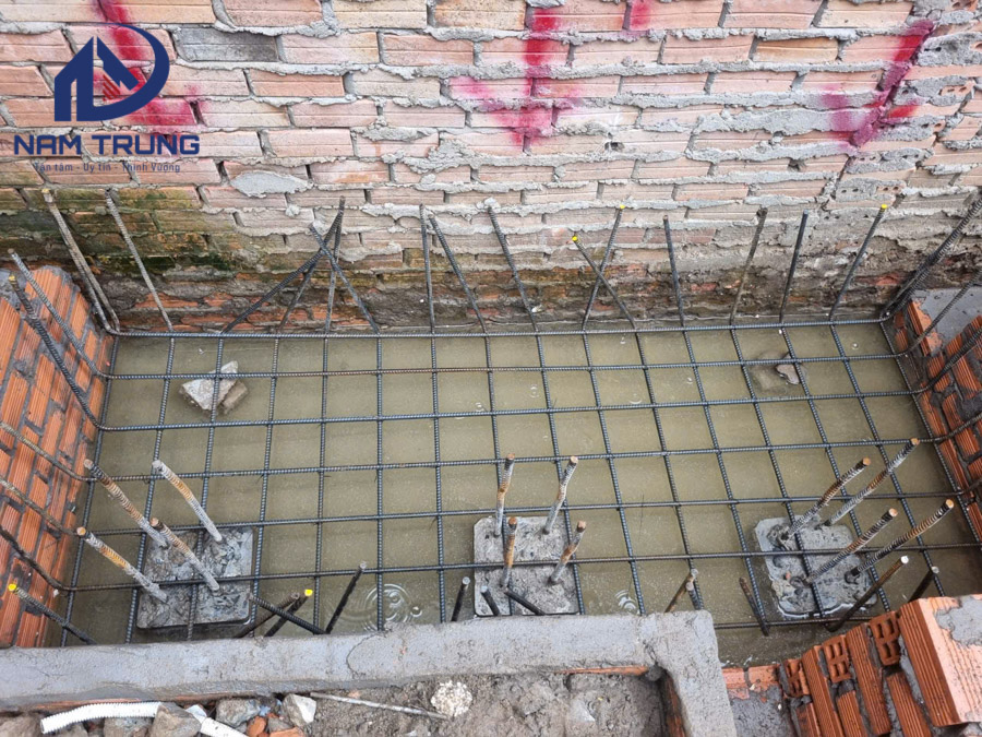Thi công xây dựng nhà phố 1 trệt 1 lửng 3 lầu sân thượng anh tài ở Bình Thạnh