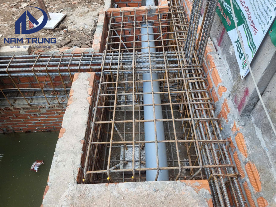 Thi công xây dựng nhà phố 1 trệt 1 lửng 3 lầu sân thượng anh tài ở Bình Thạnh