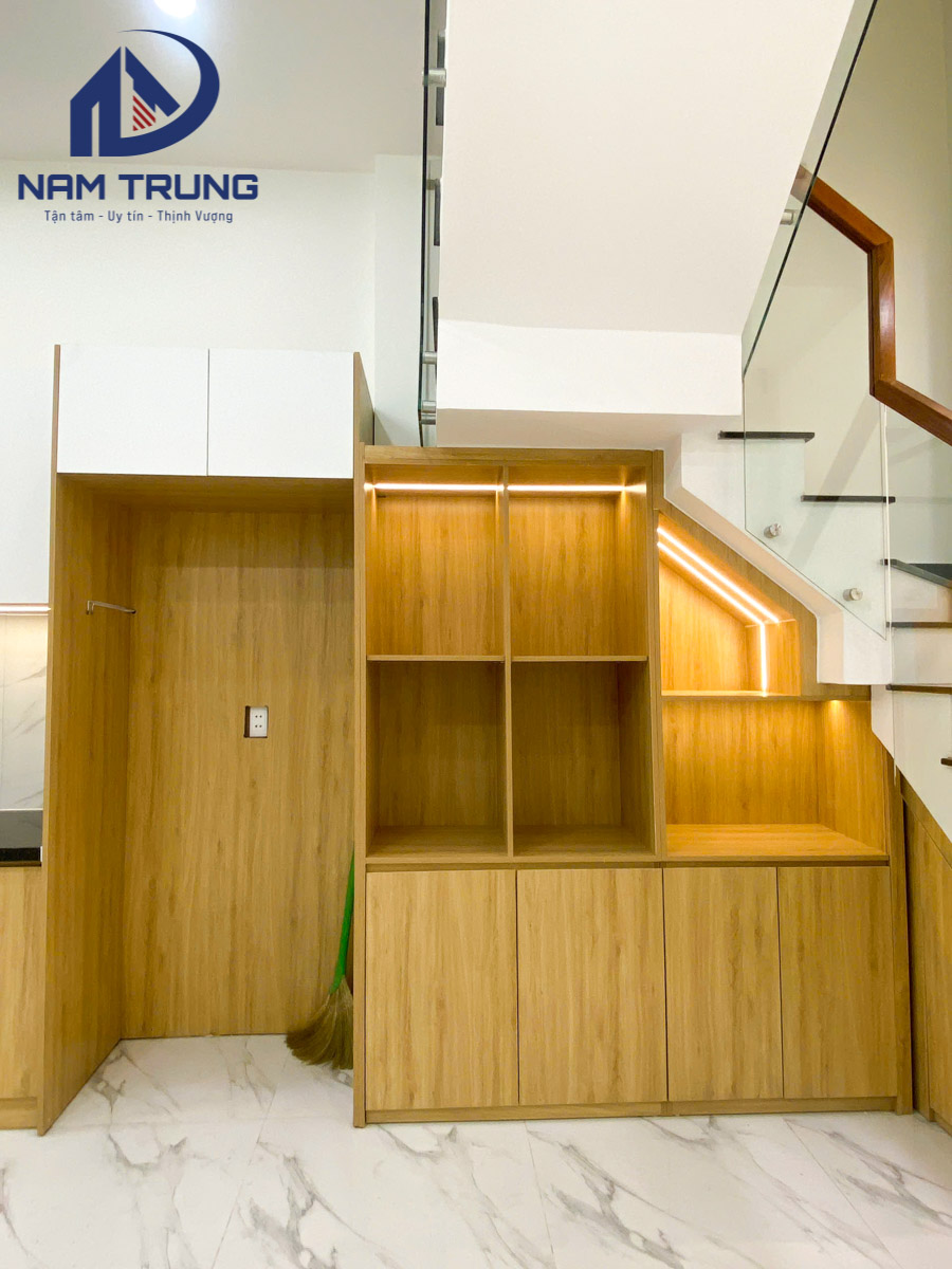 Xây dựng nhà phố 1 trệt 2 lầu sân thượng 4×12.5m – Nhà anh Tân, Quận Bình Tân