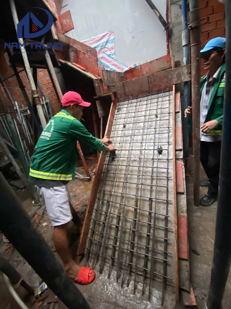 xây dựng nhà phố 1 trệt 2 lầu sân thượng 4x12.5m – Nhà anh Tân, Quận Bình Tân