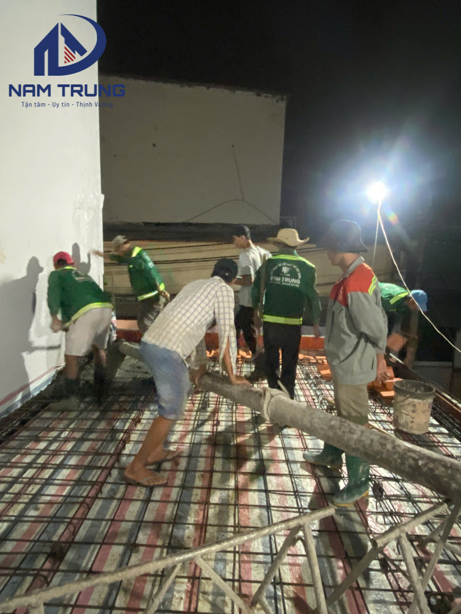 xây dựng nhà phố 1 trệt 2 lầu sân thượng 4x12.5m – Nhà anh Tân, Quận Bình Tân