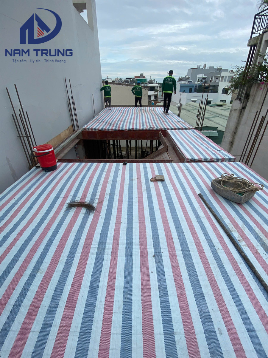 xây dựng nhà phố 1 trệt 2 lầu sân thượng 4x12.5m – Nhà anh Tân, Quận Bình Tân