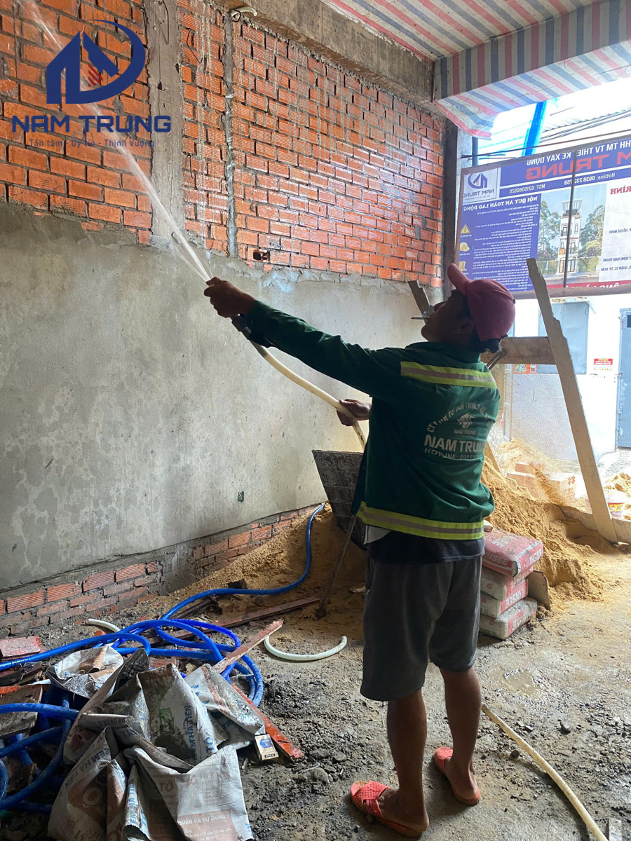 xây dựng nhà phố 1 trệt 2 lầu sân thượng 4x12.5m – Nhà anh Tân, Quận Bình Tân