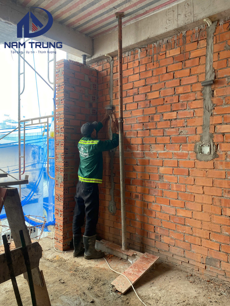 xây dựng nhà phố 1 trệt 2 lầu sân thượng 4x12.5m – Nhà anh Tân, Quận Bình Tân