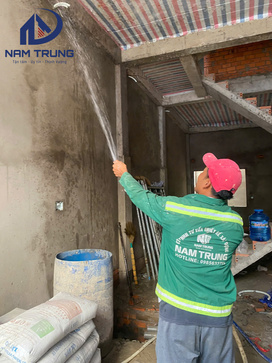xây dựng nhà phố 1 trệt 2 lầu sân thượng 4x12.5m – Nhà anh Tân, Quận Bình Tân