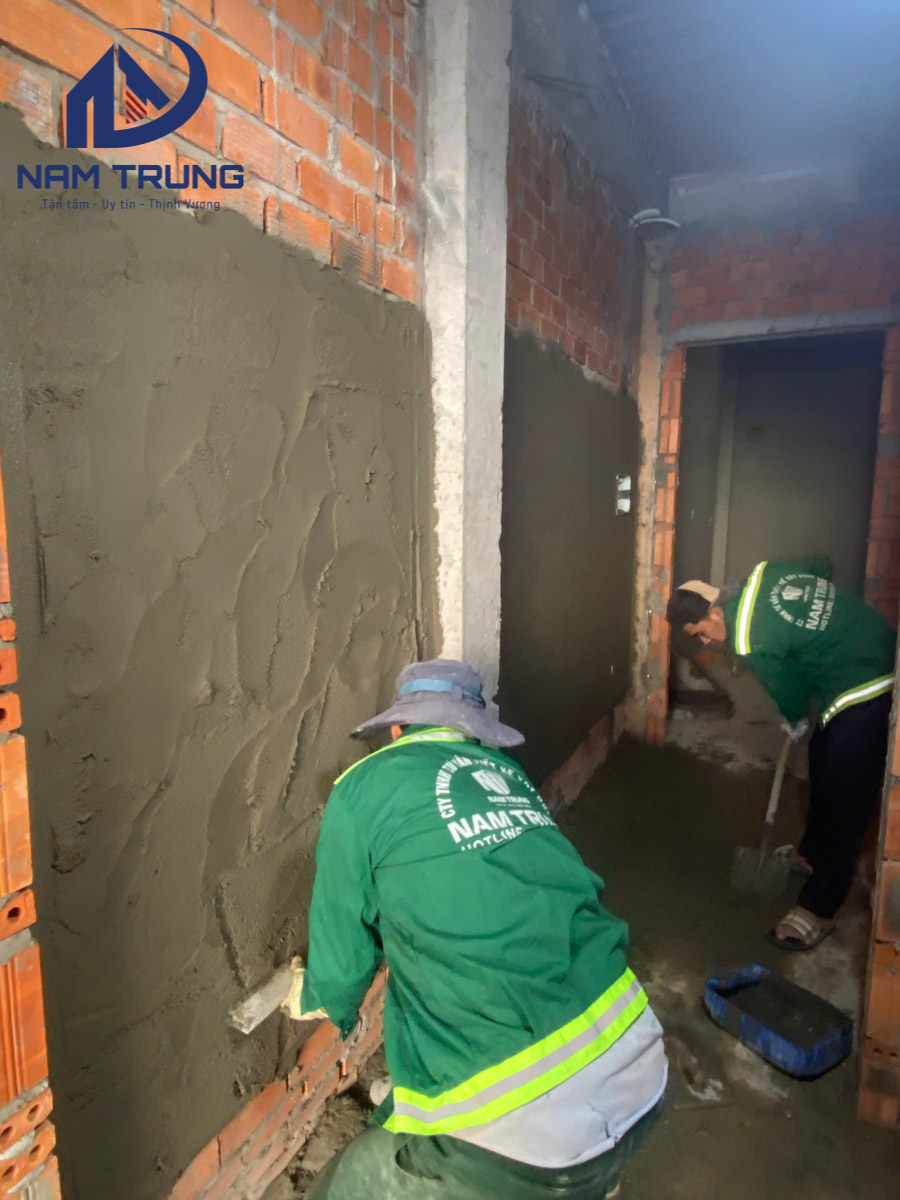 xây dựng nhà phố 1 trệt 2 lầu sân thượng 4x12.5m – Nhà anh Tân, Quận Bình Tân