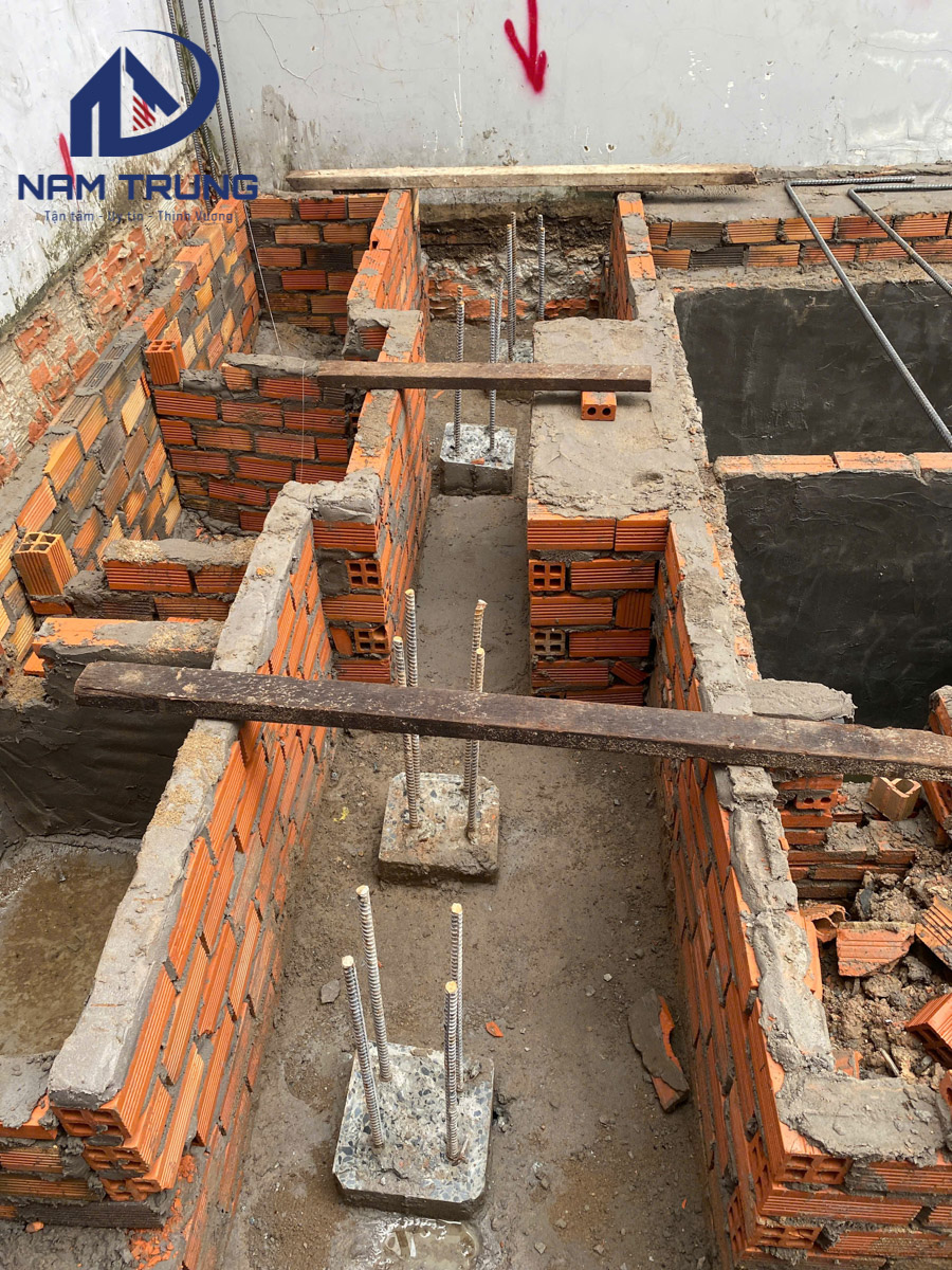 xây dựng nhà phố 1 trệt 2 lầu sân thượng 4x12.5m – Nhà anh Tân, Quận Bình Tân