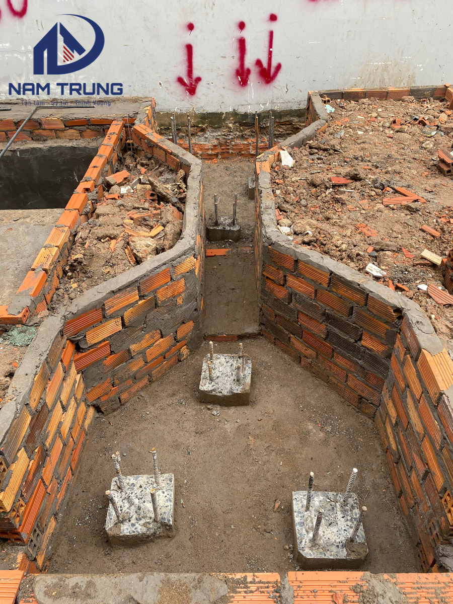xây dựng nhà phố 1 trệt 2 lầu sân thượng 4x12.5m – Nhà anh Tân, Quận Bình Tân