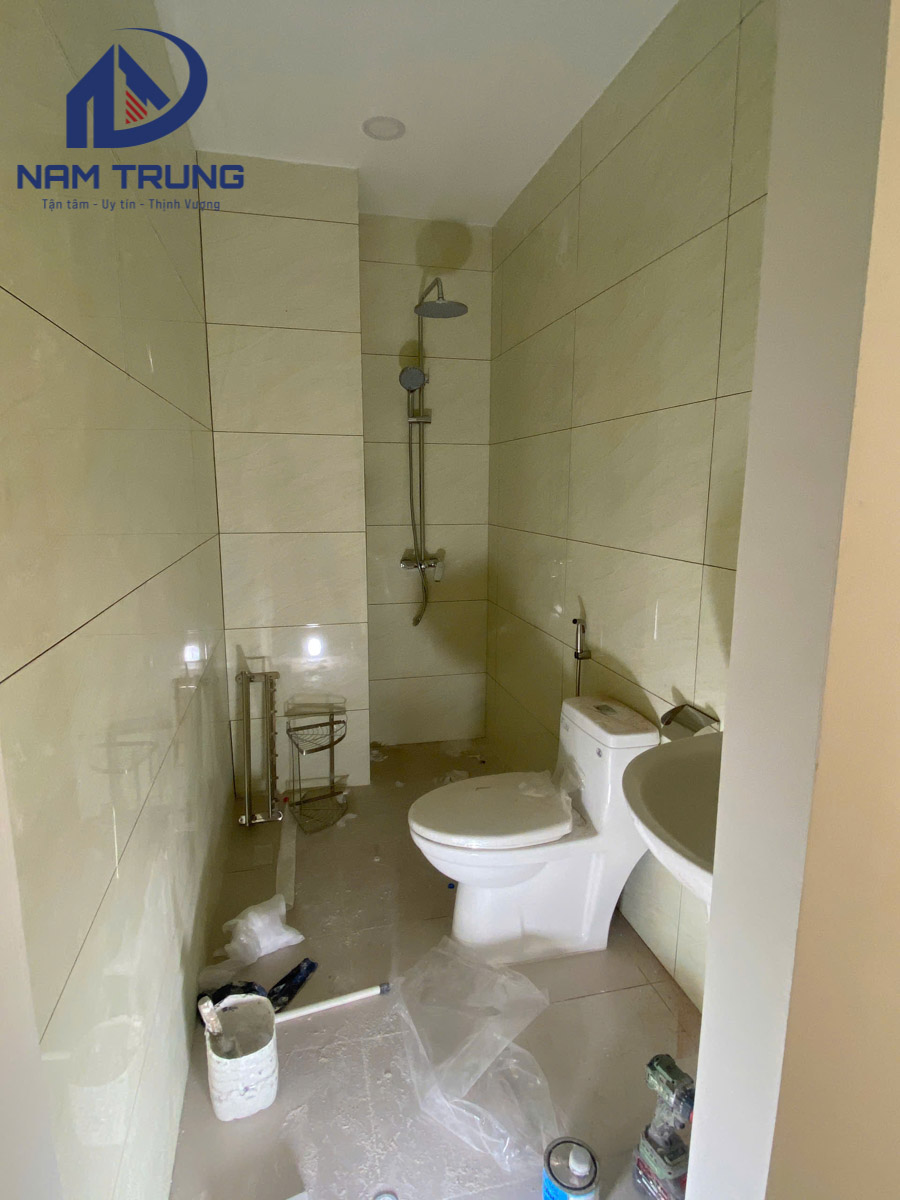 Xây dựng nhà phố 1 trệt 2 lầu sân thượng 4×12.5m – Nhà anh Tân, Quận Bình Tân