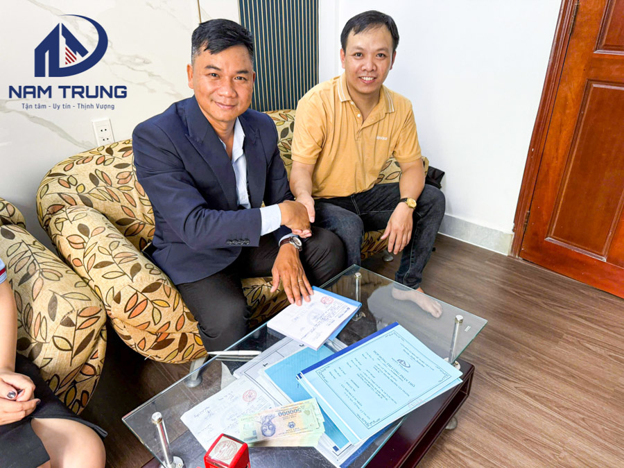 Xây Dựng Nam Trung ký liền 5 hợp đồng ngay ngày đầu