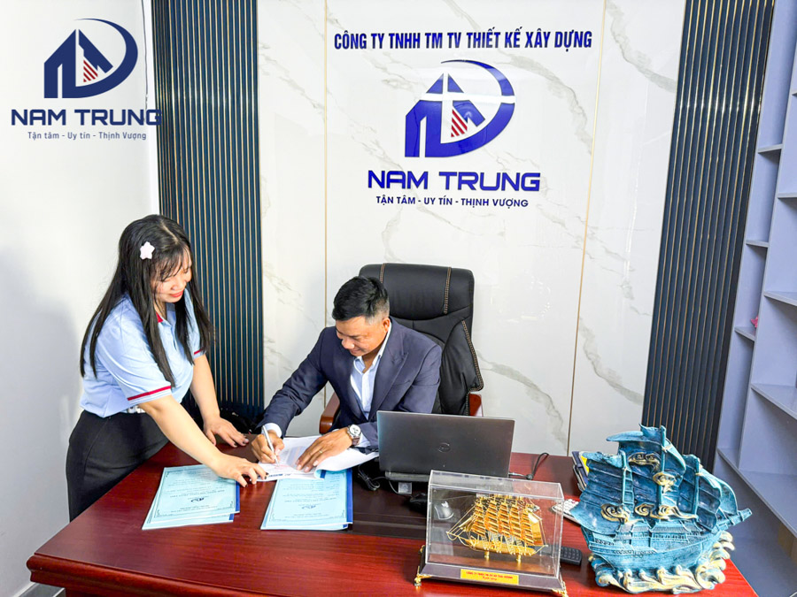 Xây Dựng Nam Trung ký liền 5 hợp đồng ngay ngày đầu