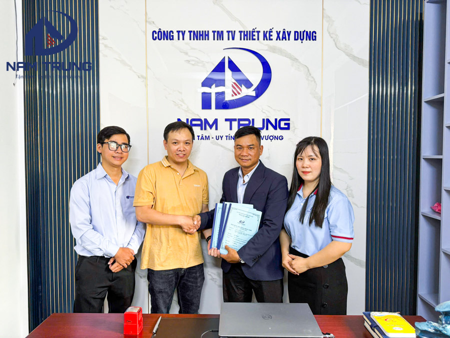 Xây Dựng Nam Trung ký liền 5 hợp đồng ngay ngày đầu