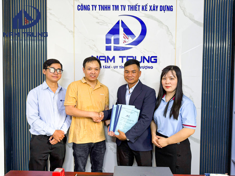 Khai trương bùng nổ – Xây Dựng Nam Trung ký liền 5 hợp đồng ngay ngày đầu
