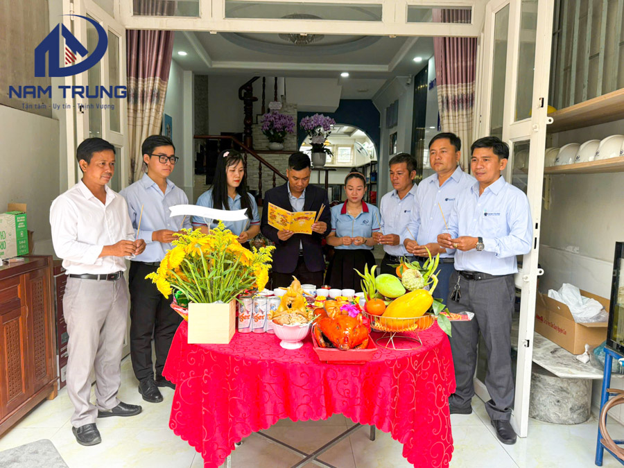 Xây dựng nam trung khai trương trụ sở chính tại Phường An Hội Tây, TP. HCM
