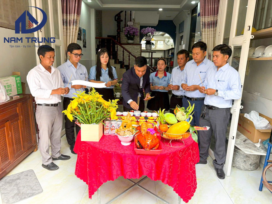 Xây dựng nam trung khai trương trụ sở chính tại Phường An Hội Tây, TP. HCM