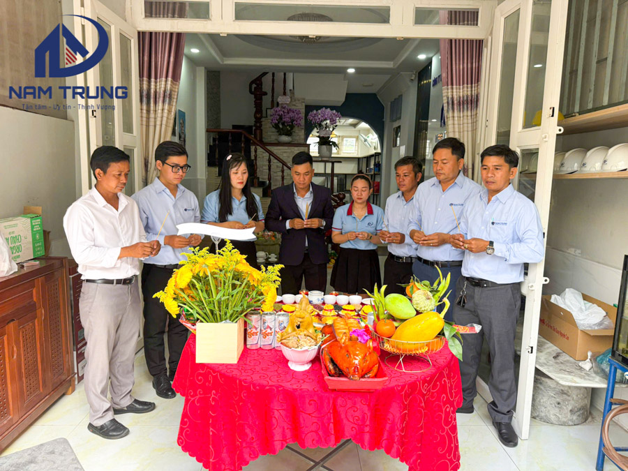 Xây dựng nam trung khai trương trụ sở chính tại Phường An Hội Tây, TP. HCM