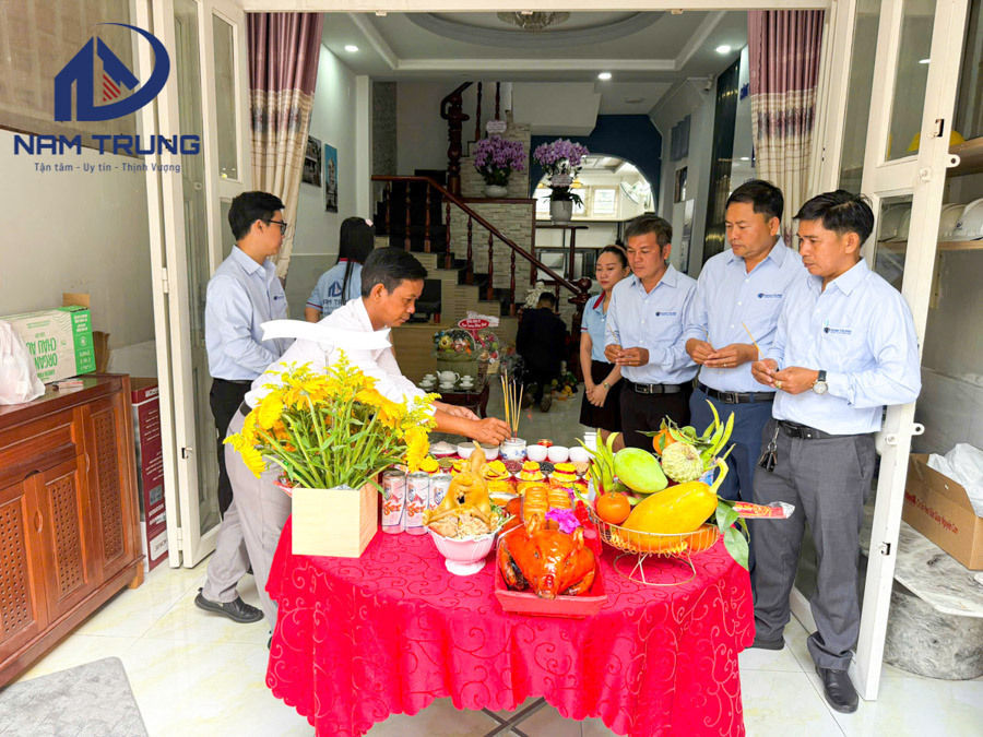 Xây dựng nam trung khai trương trụ sở chính tại Phường An Hội Tây, TP. HCM