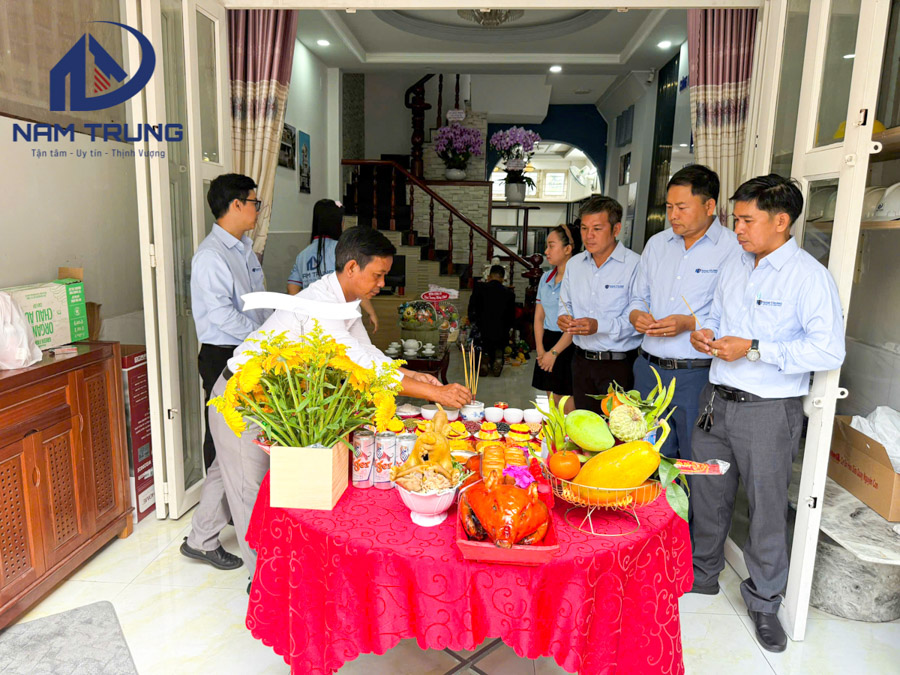 Xây dựng nam trung khai trương trụ sở chính tại Phường An Hội Tây, TP. HCM