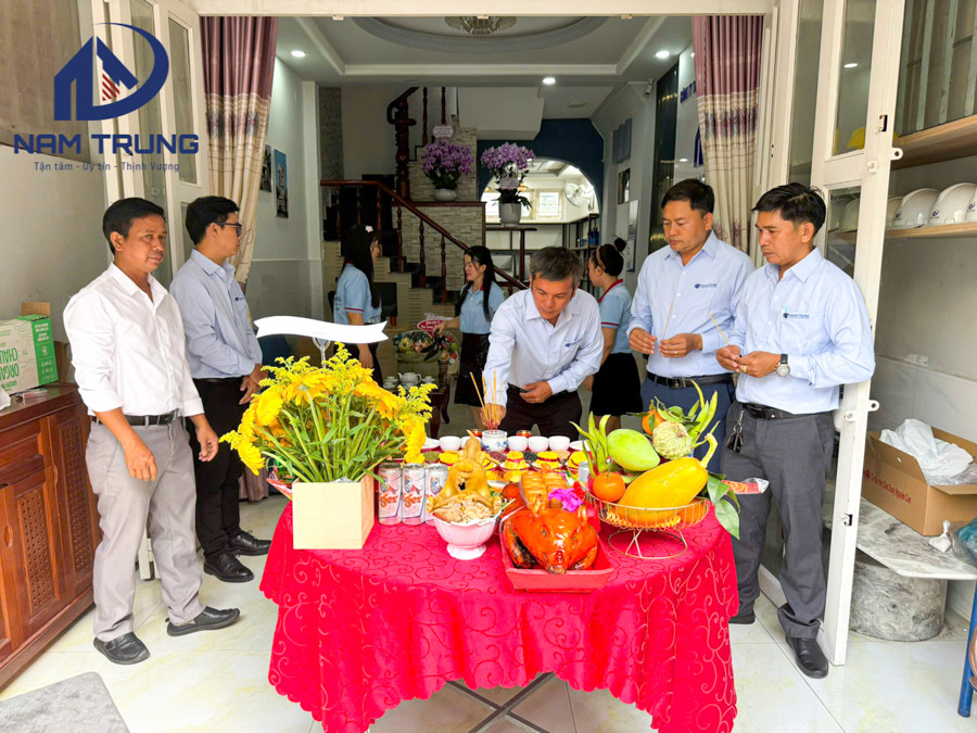 Xây dựng nam trung khai trương trụ sở chính tại Phường An Hội Tây, TP. HCM
