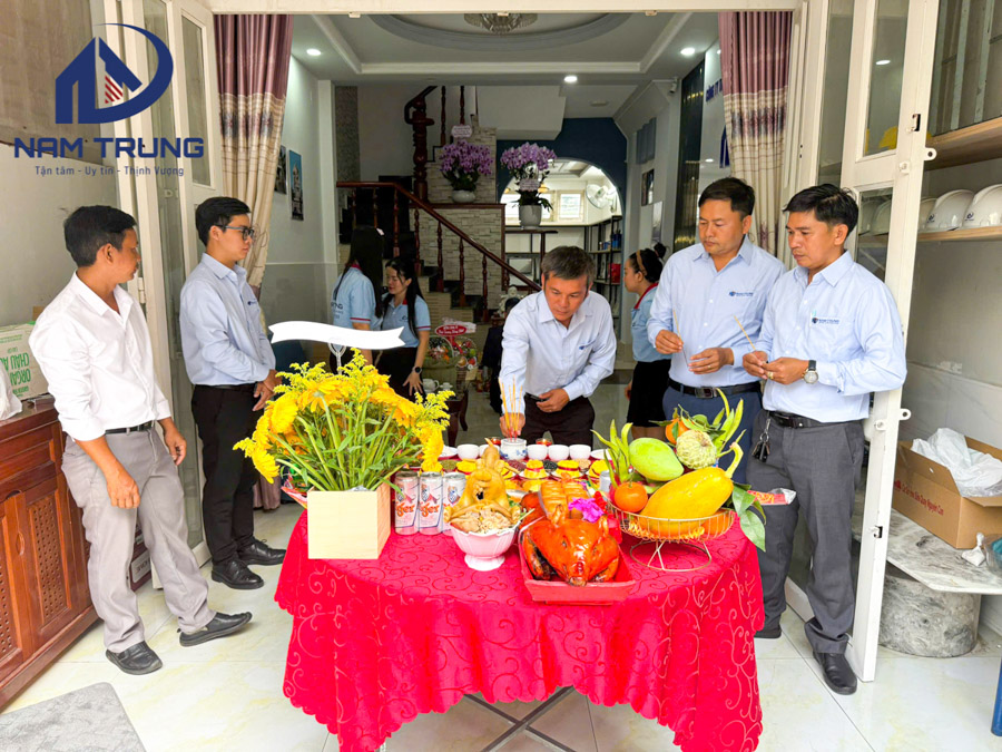 Xây dựng nam trung khai trương trụ sở chính tại Phường An Hội Tây, TP. HCM