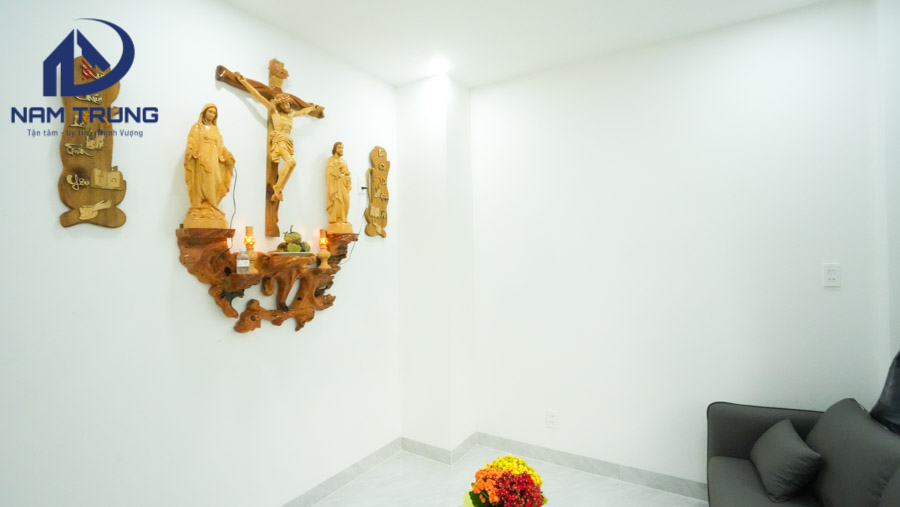 Bàn giao nhà phố 1 trệt 2 lầu 4x15m nhà chị Hằng ở Quận Bình Tân