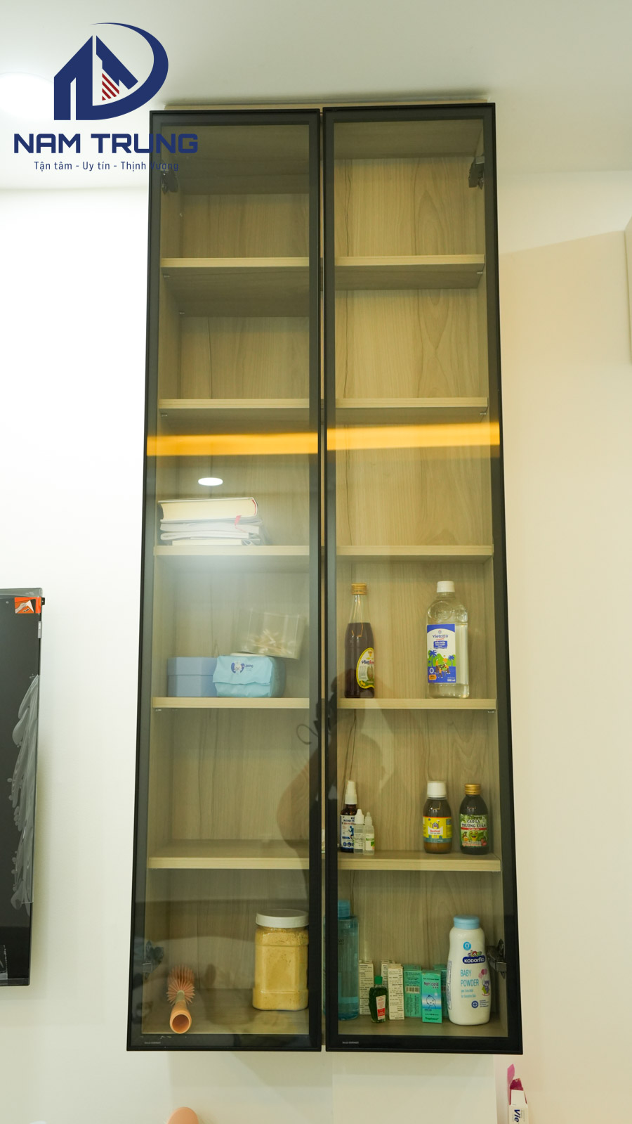 Bàn giao nhà phố 1 trệt 2 lầu 4x15m nhà chị Hằng ở Quận Bình Tân