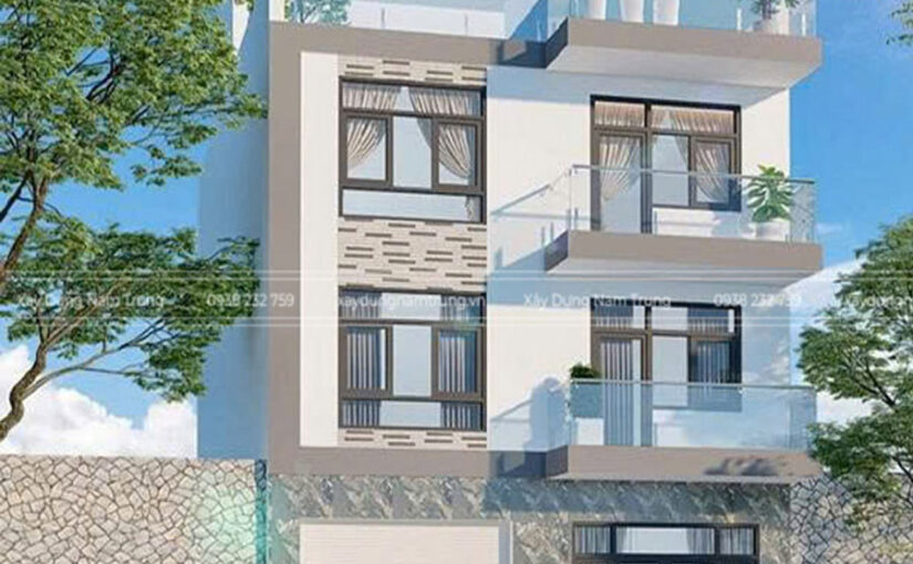 Mẫu thiết kế nhà phố 3 tầng nhà anh Toàn tại TP Thủ Đức