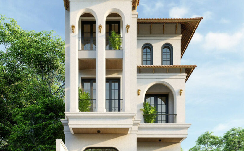 Mẫu thiết kế biệt thự 3 tầng 7 x 18m nhà anh Đá Quận 9