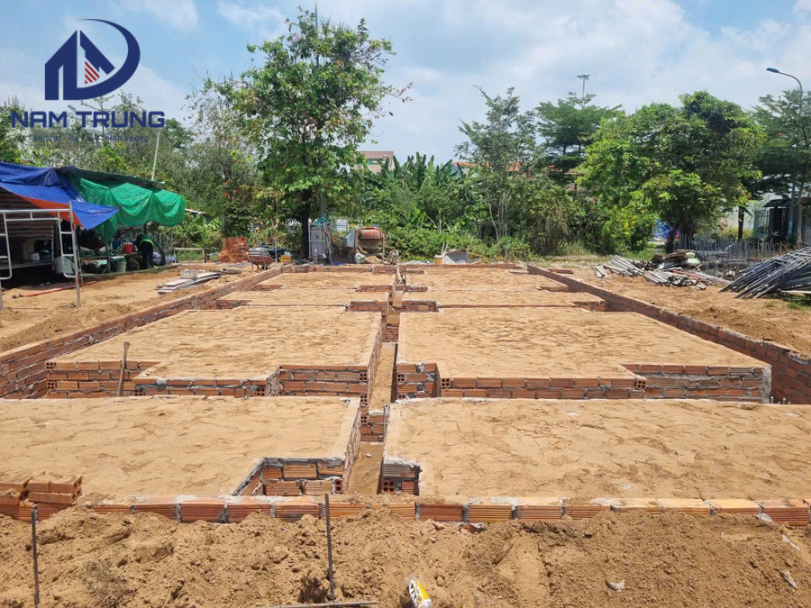 Thi công xây dựng biệt thự 3 tầng nhà anh Đá Quận 9 TPHCM