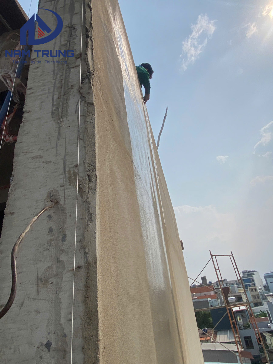 Xây dựng nhà phố 1 trệt 3 lầu nhà anh Quân Phường Phú Thọ Hoà
