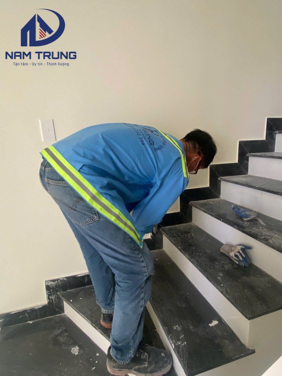 Xây dựng nhà phố 1 trệt 3 lầu nhà anh Quân Phường Phú Thọ Hoà