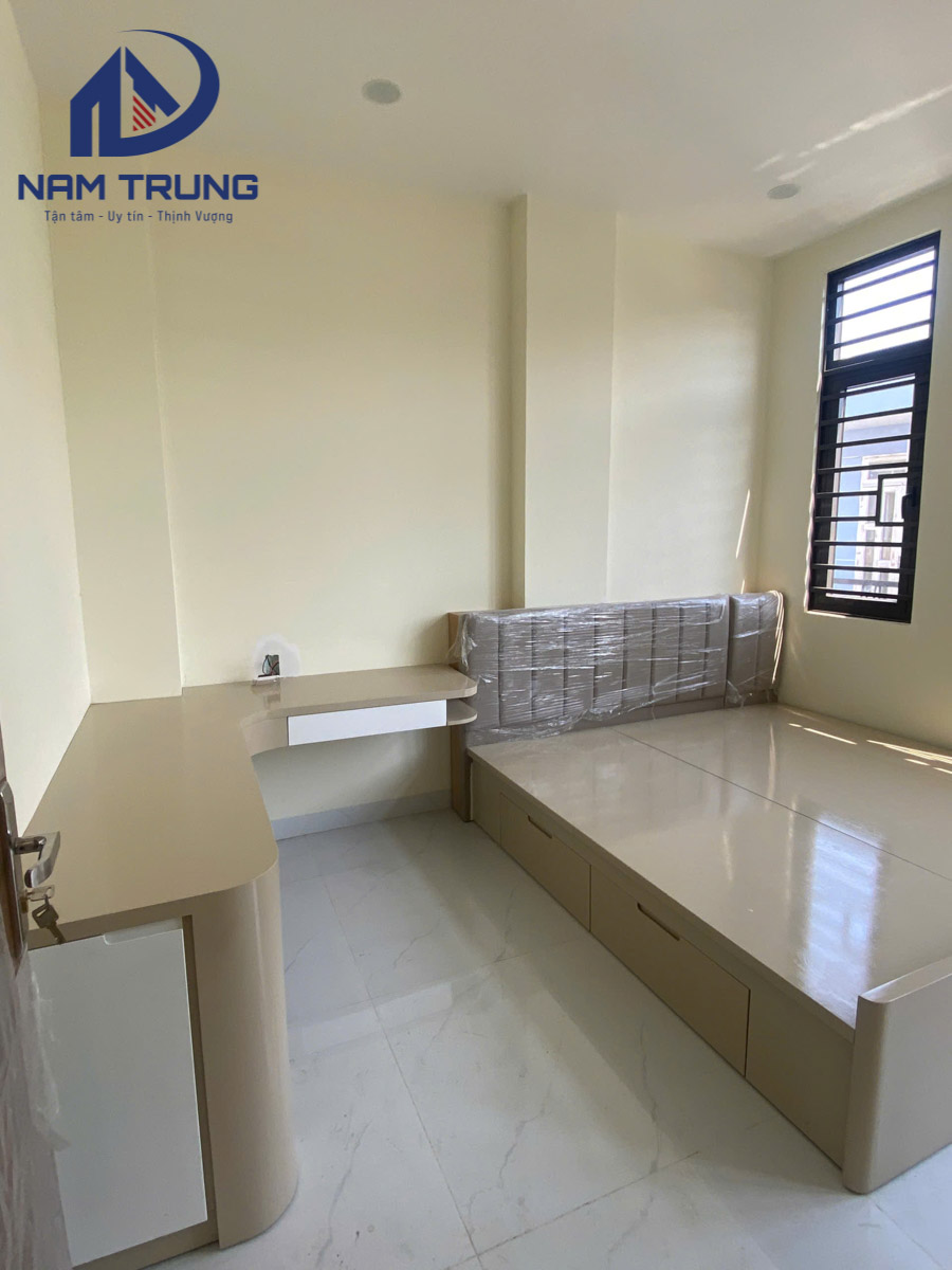 Xây dựng nhà phố 1 trệt 3 lầu nhà anh Quân Phường Phú Thọ Hoà
