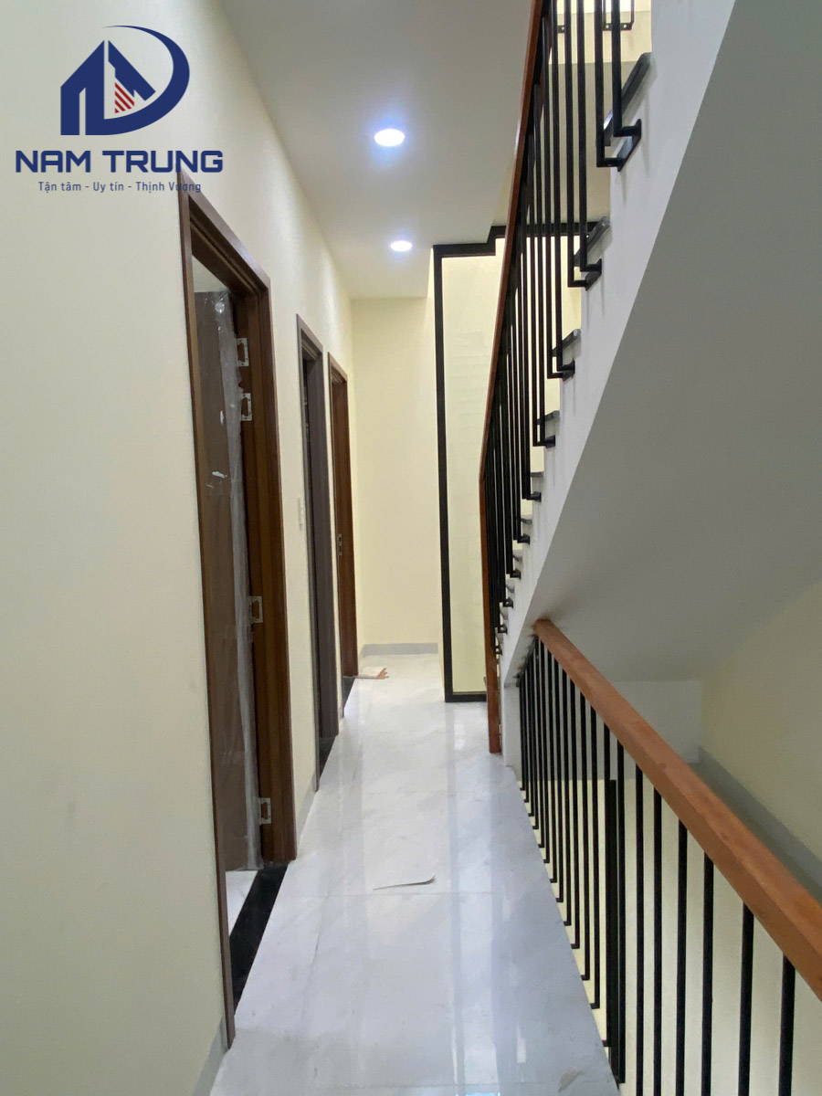 Xây dựng nhà phố 1 trệt 3 lầu nhà anh Quân Phường Phú Thọ Hoà