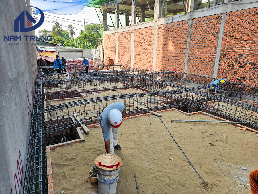 Thi công xây dựng biệt thự 2 tầng nhà chị Chanh ở Phường Thông Tây Hội TP HCM