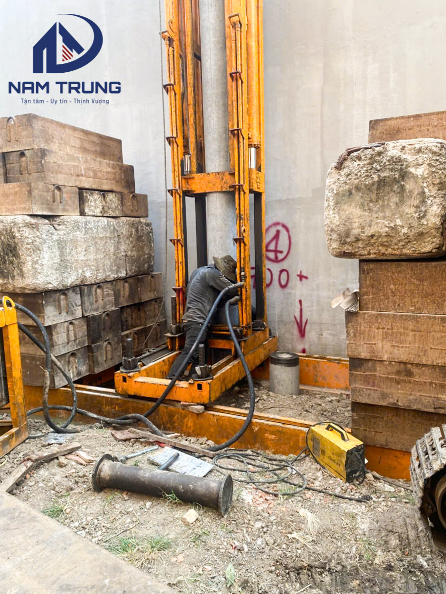 Thi công xây dựng biệt thự 2 tầng nhà chị Chanh ở Phường Thông Tây Hội TP HCM