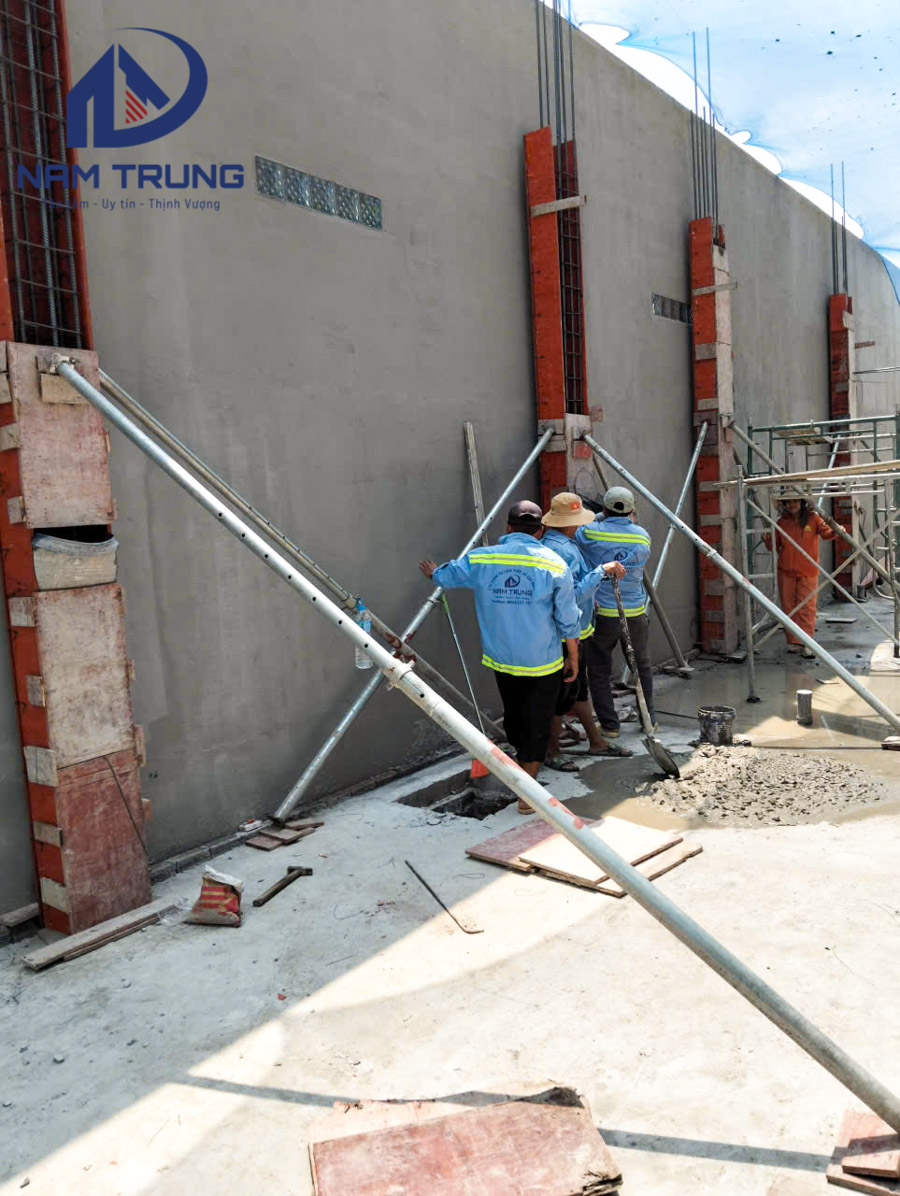 Thi công xây dựng biệt thự 2 tầng nhà chị Chanh ở Phường Thông Tây Hội TP HCM