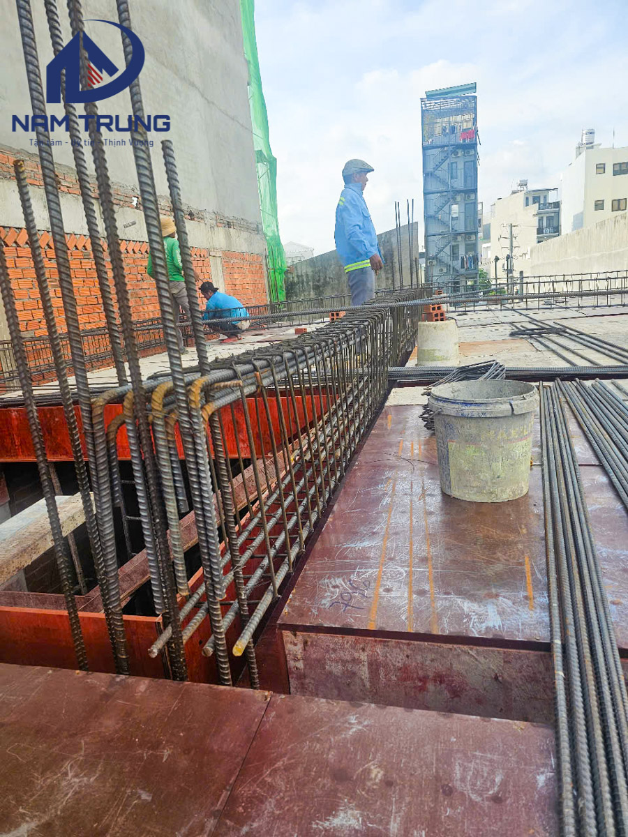Thi công xây dựng biệt thự 2 tầng nhà chị Chanh ở Phường Thông Tây Hội TP HCM