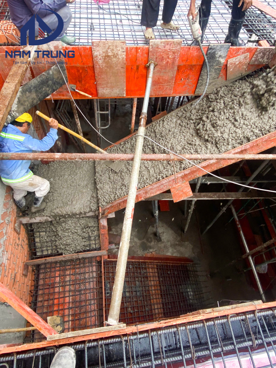 Thi công xây dựng biệt thự 2 tầng nhà chị Chanh ở Phường Thông Tây Hội TP HCM