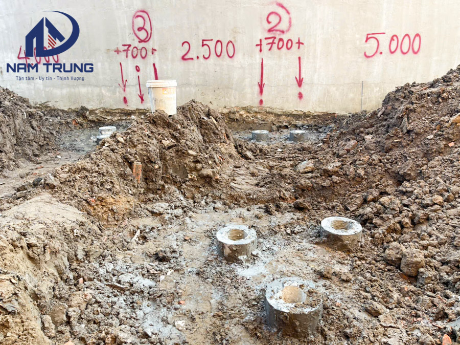 Thi công xây dựng biệt thự 2 tầng nhà chị Chanh ở Phường Thông Tây Hội TP HCM