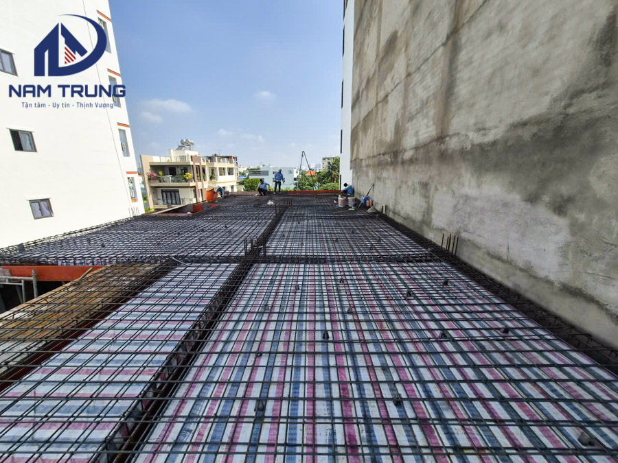 Thi công xây dựng biệt thự 2 tầng nhà chị Chanh ở Phường Thông Tây Hội TP HCM