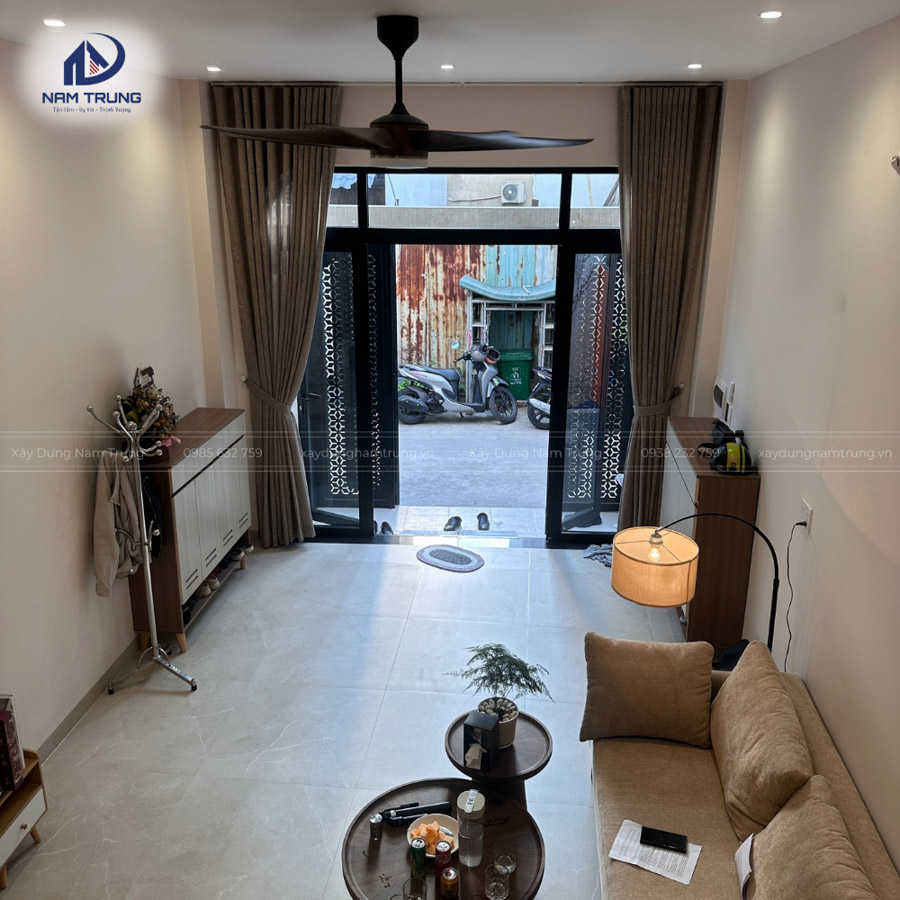 Bàn giao nhà phố 3 tầng nhà anh Khôi Quận Bình Tân