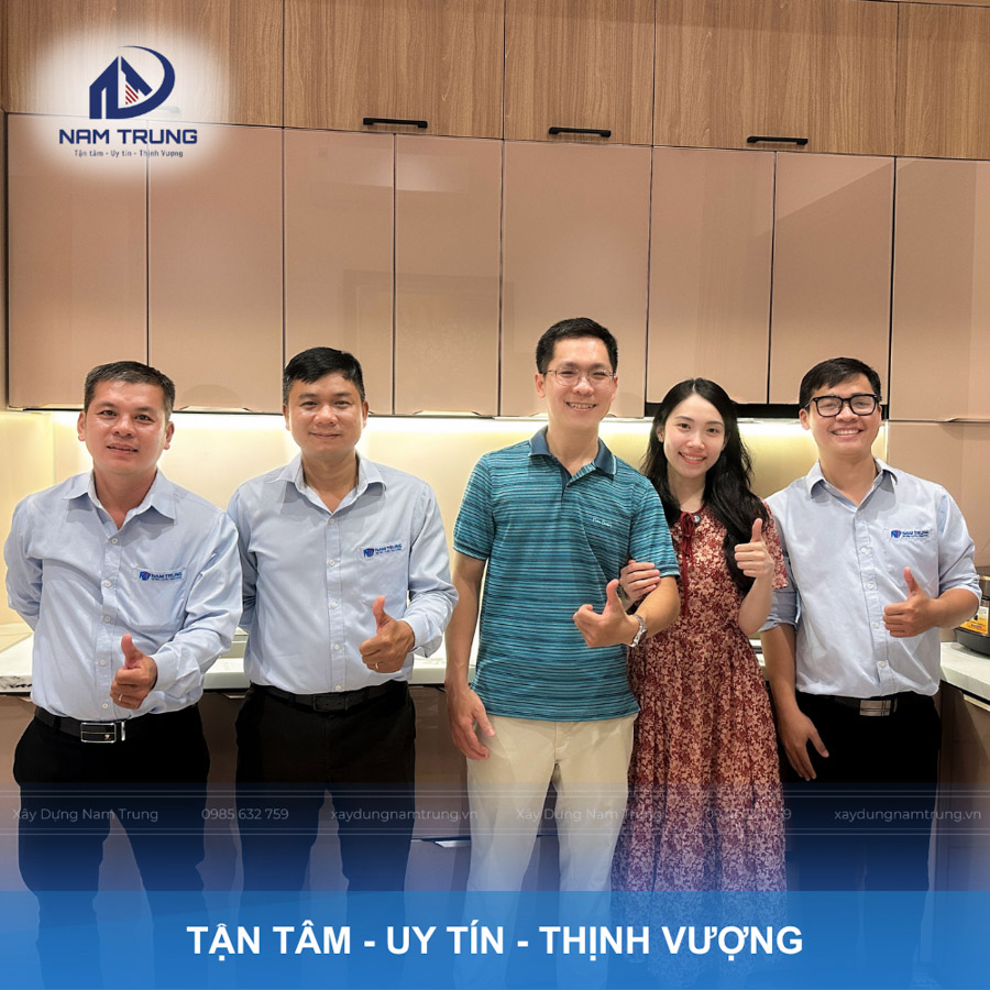 Bàn giao nhà phố 3 tầng nhà anh Khôi Quận Bình Tân