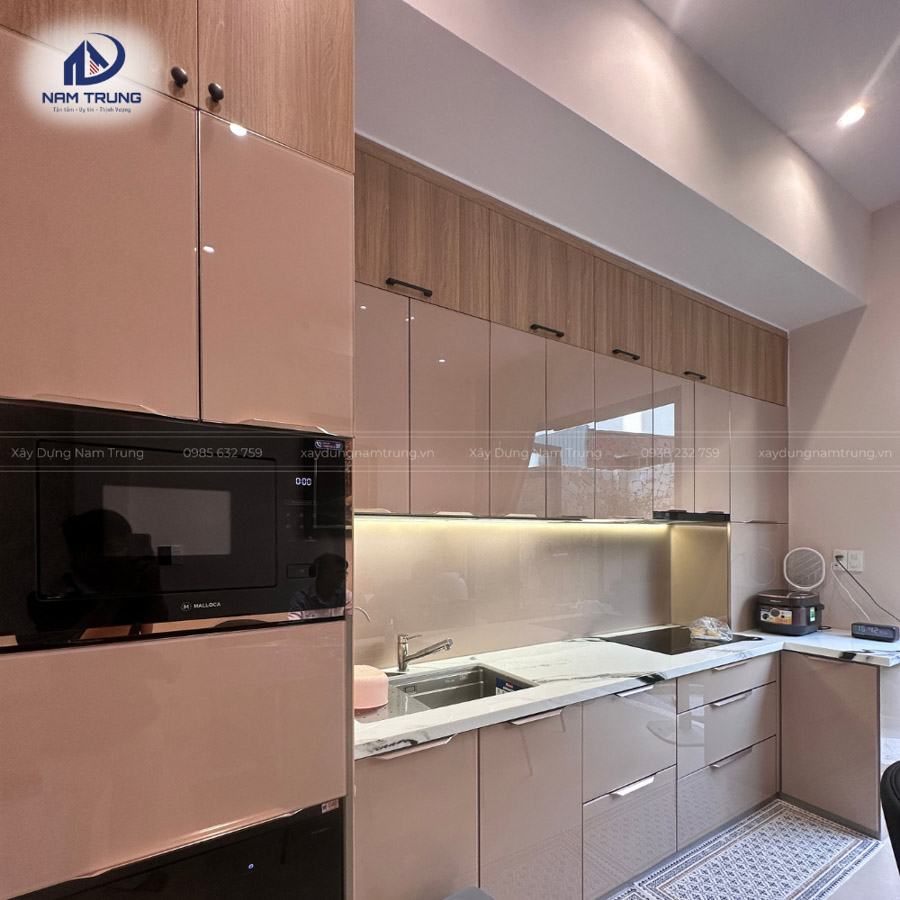 Bàn giao nhà phố 3 tầng nhà anh Khôi Quận Bình Tân