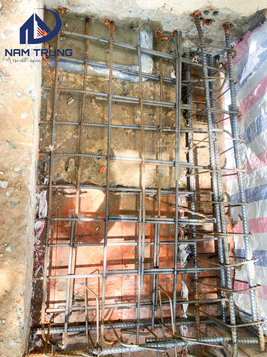 Thi công cải tạo nâng tầng và thay đổi mặt tiền nhà cho gia đình anh Hùng tại Gò Vấp