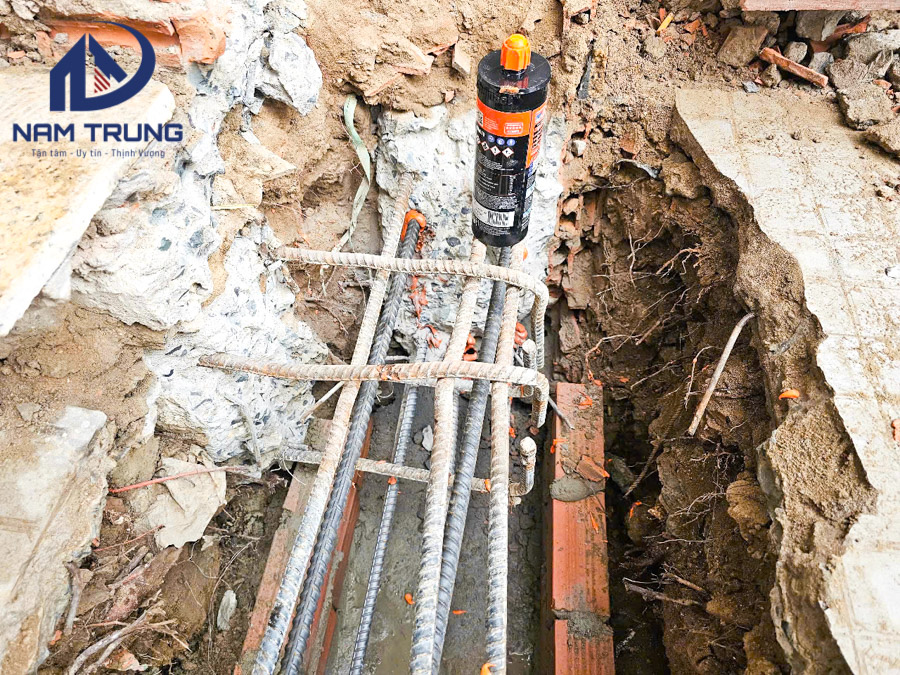 Thi công cải tạo nâng tầng và thay đổi mặt tiền nhà cho gia đình anh Hùng tại Gò Vấp