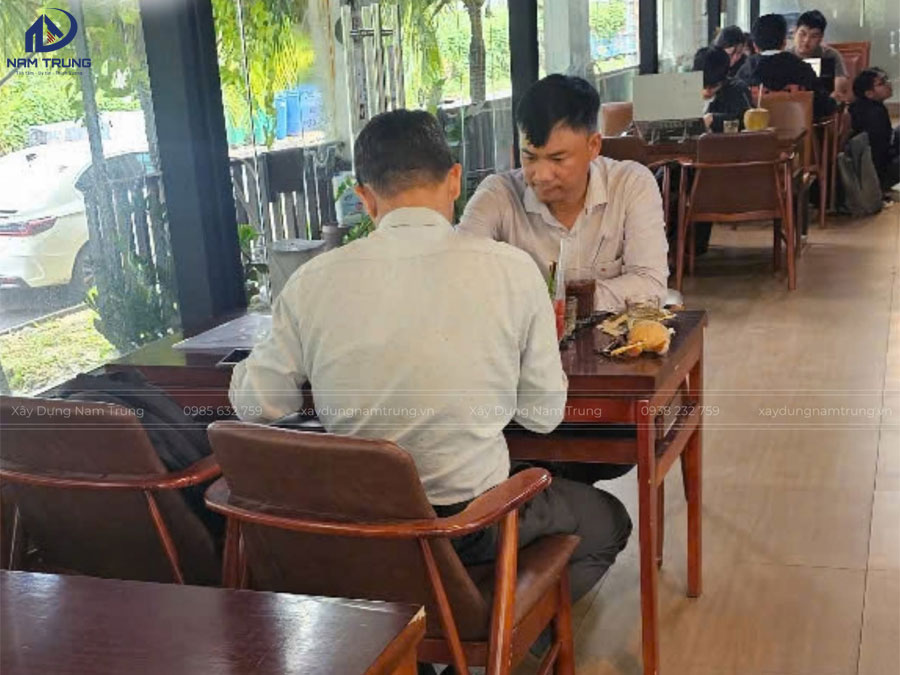 Kí hợp đồng xây dựng trọn gói nhà phố 1 trệt 1 lửng 2 lầu nhà anh Phước ở Phường Bình Thạnh TPHCM