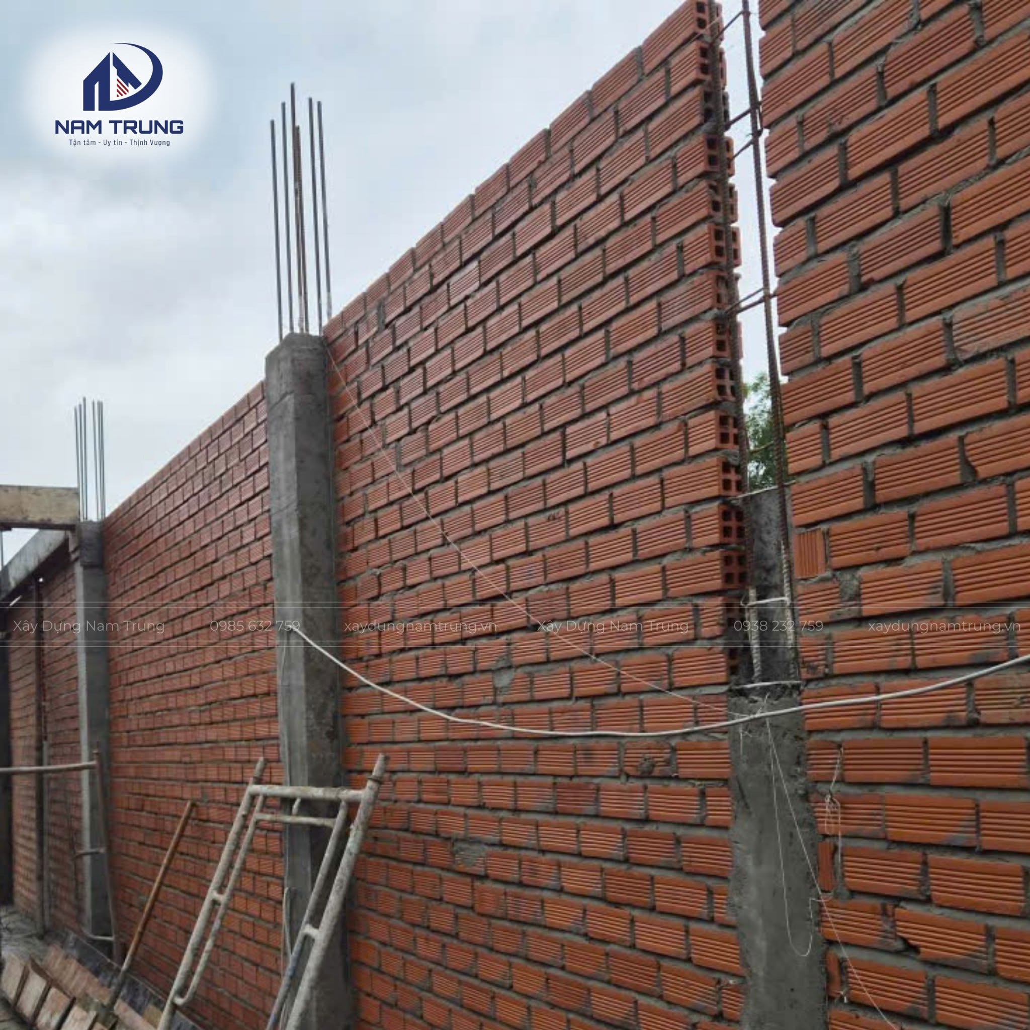 Thi công trọn gói nhà phố 1 trệt 2 lầu nhà chị Liên ở Bắc Tân Uyên